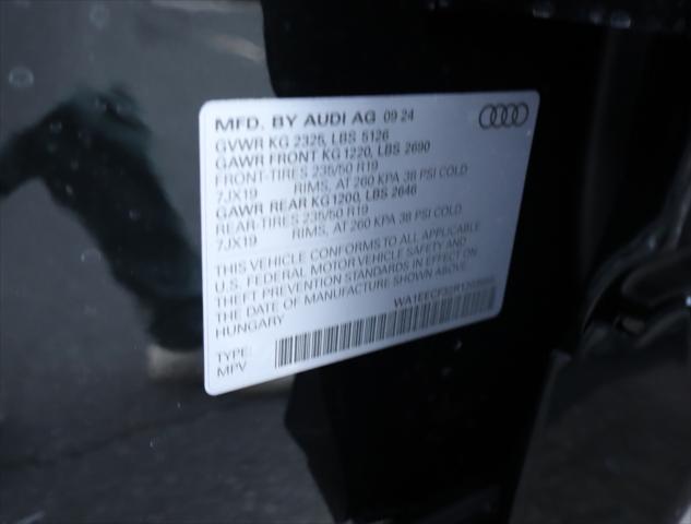 new 2024 Audi Q3 car, priced at $47,920