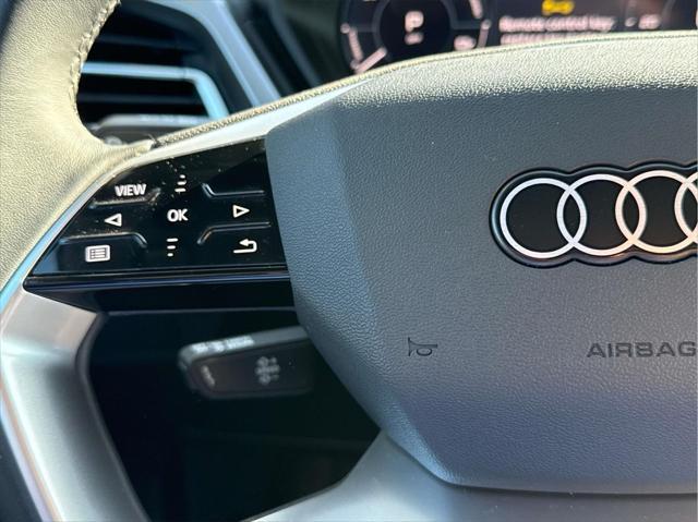 used 2023 Audi Q4 e-tron car, priced at $33,715