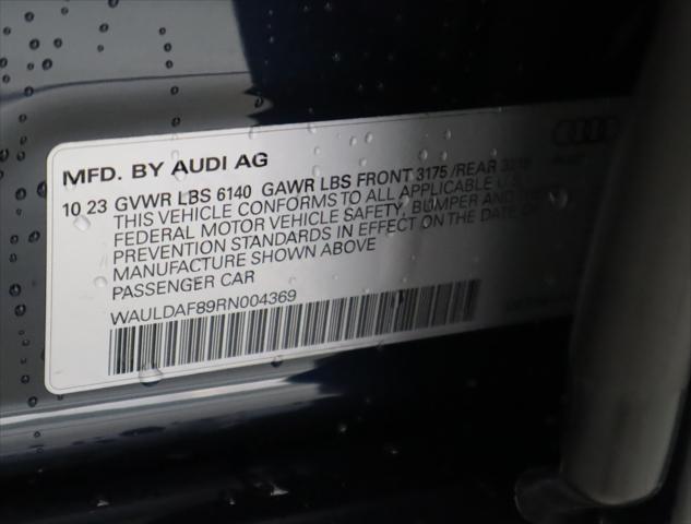 new 2024 Audi A8 car, priced at $96,605