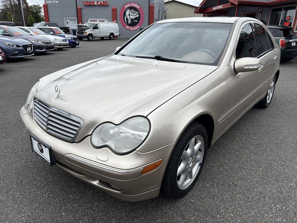 used 2002 Mercedes-Benz C-Class car, priced at $4,938