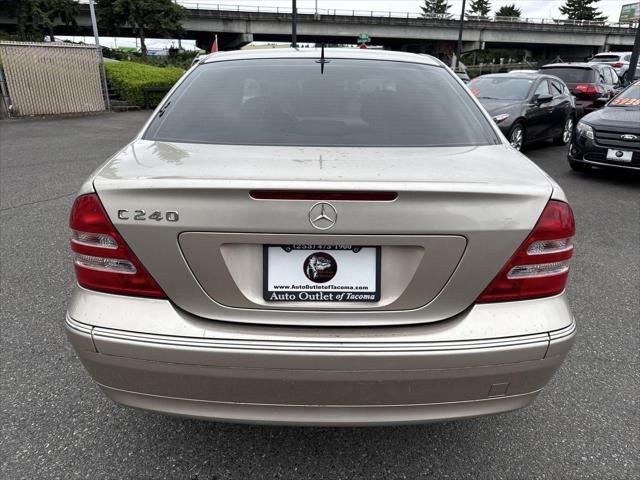 used 2002 Mercedes-Benz C-Class car, priced at $4,938
