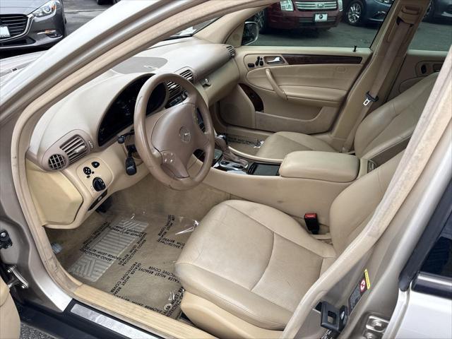 used 2002 Mercedes-Benz C-Class car, priced at $4,938