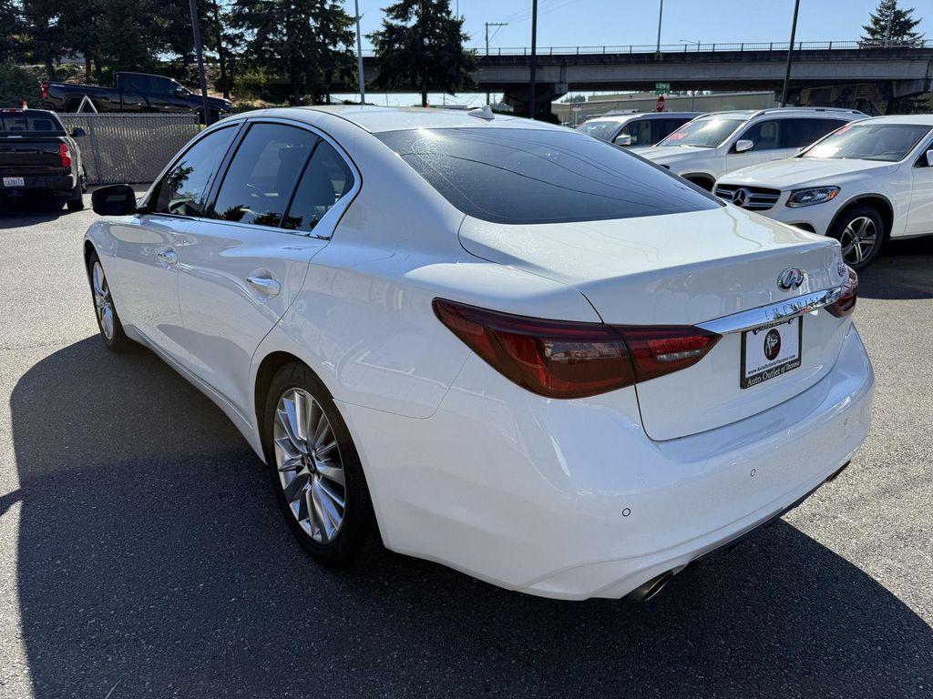 used 2021 INFINITI Q50 car, priced at $22,000