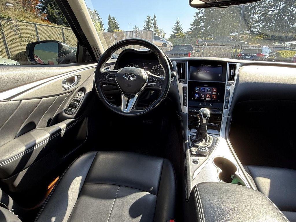used 2021 INFINITI Q50 car, priced at $22,000