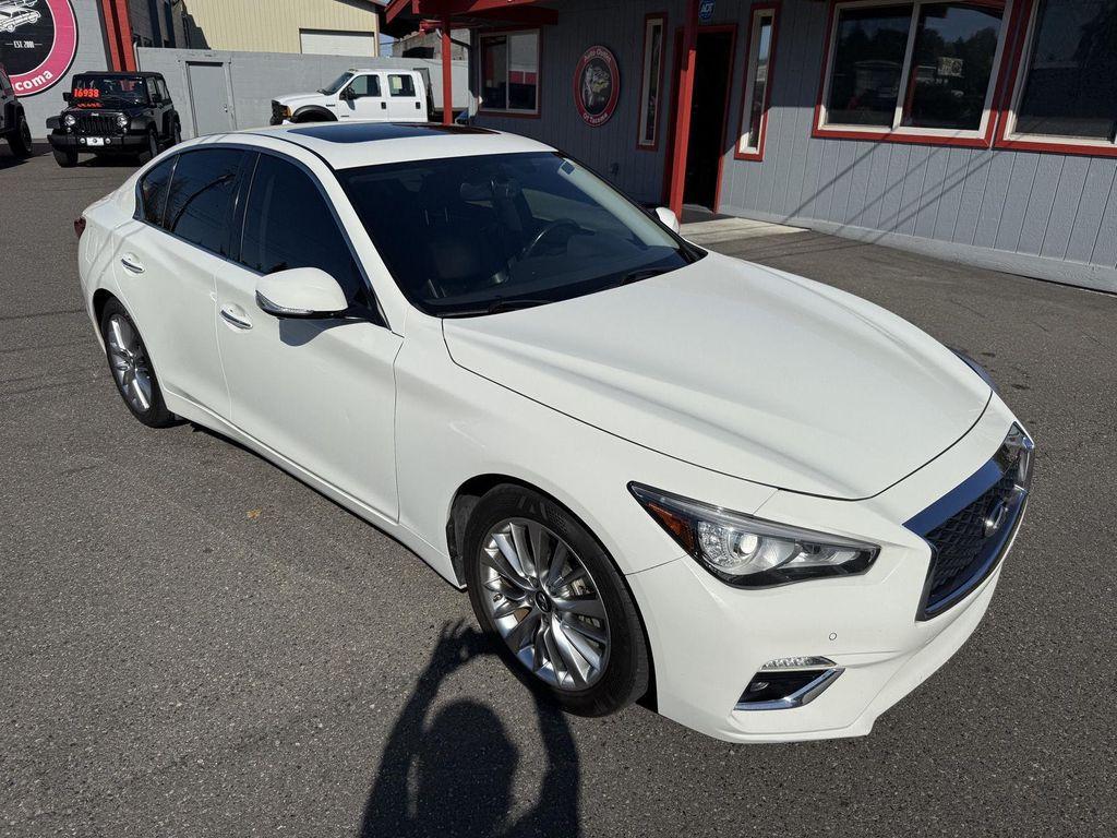 used 2021 INFINITI Q50 car, priced at $22,000