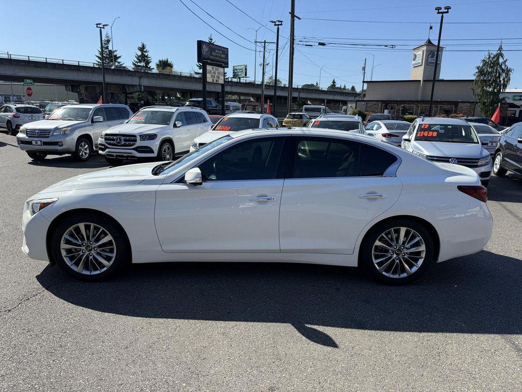 used 2021 INFINITI Q50 car, priced at $22,000