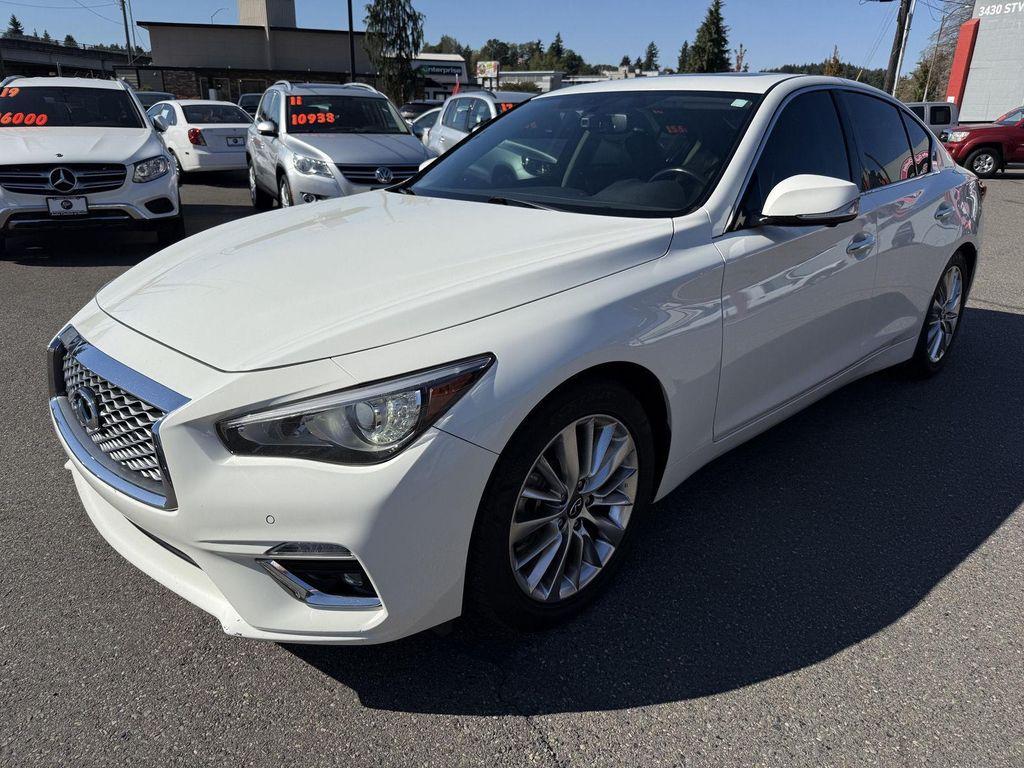 used 2021 INFINITI Q50 car, priced at $22,000