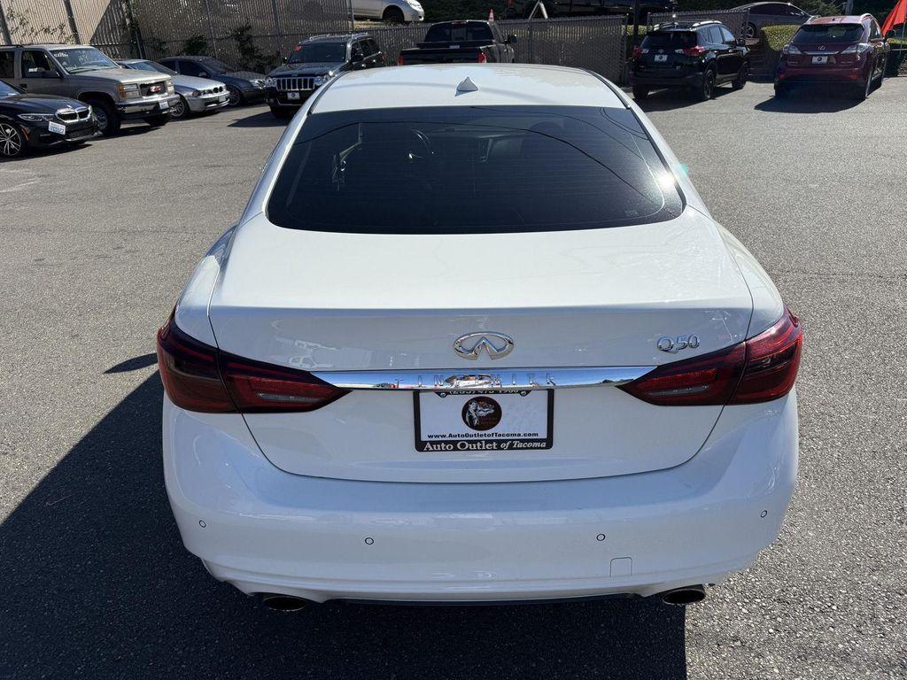 used 2021 INFINITI Q50 car, priced at $22,000