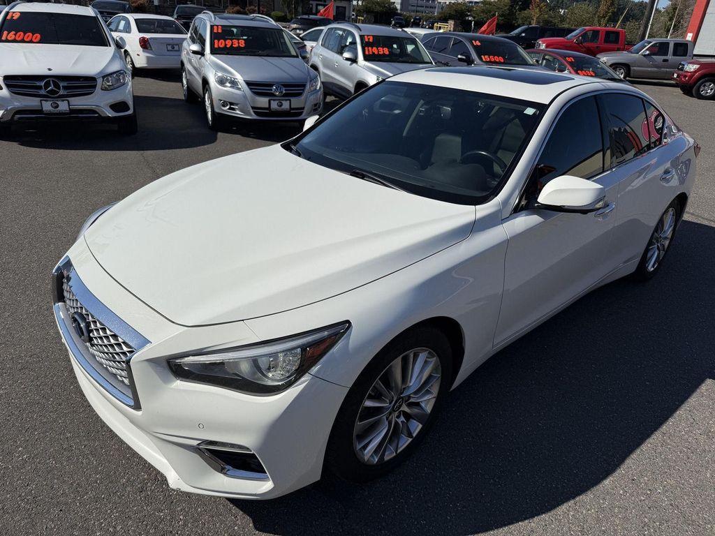 used 2021 INFINITI Q50 car, priced at $22,000