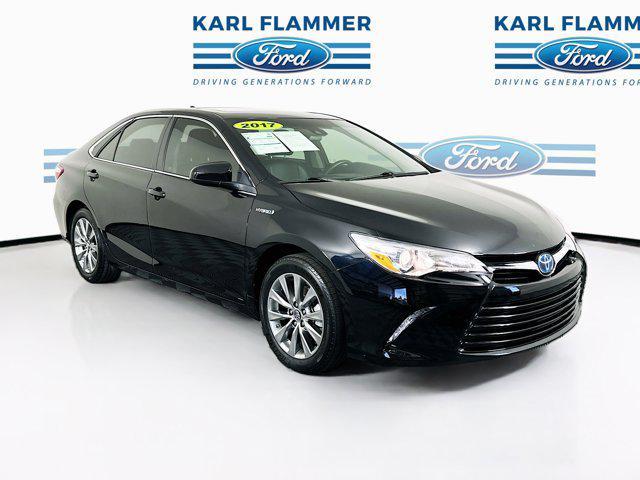 used 2017 Toyota Camry Hybrid car, priced at $17,455