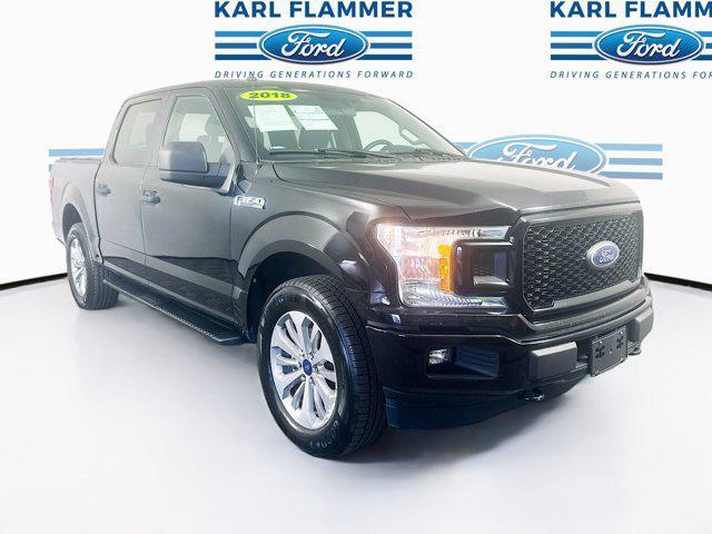 used 2018 Ford F-150 car, priced at $27,454