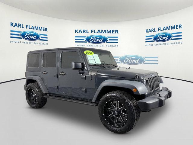 used 2017 Jeep Wrangler Unlimited car, priced at $22,000