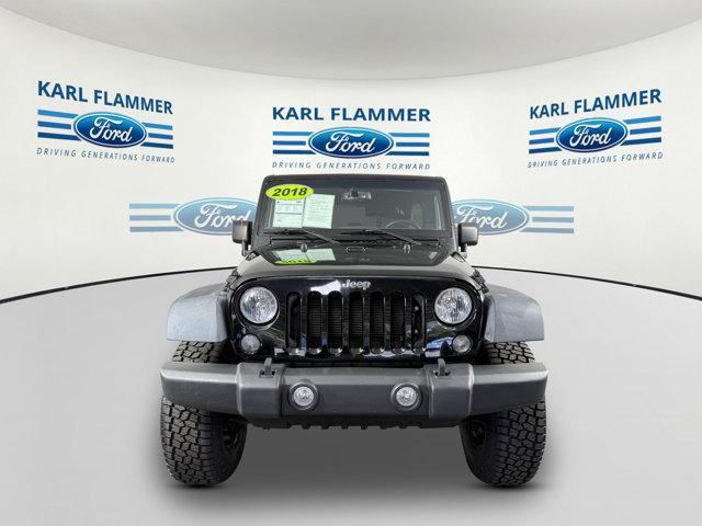 used 2018 Jeep Wrangler JK Unlimited car, priced at $21,899