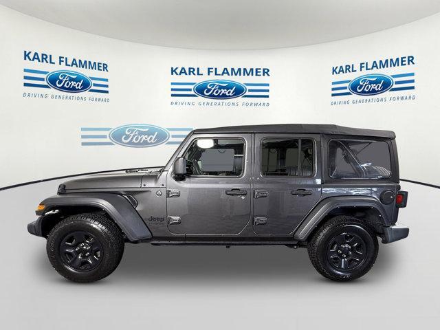 used 2022 Jeep Wrangler Unlimited car, priced at $27,143