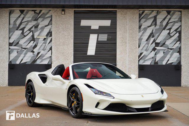 used 2021 Ferrari F8 Spider car, priced at $384,900