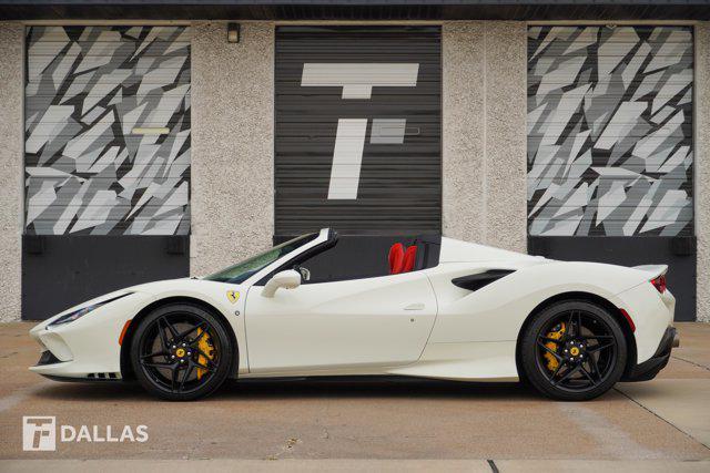 used 2021 Ferrari F8 Spider car, priced at $384,900