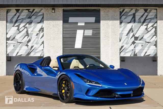 used 2021 Ferrari F8 Spider car, priced at $389,900