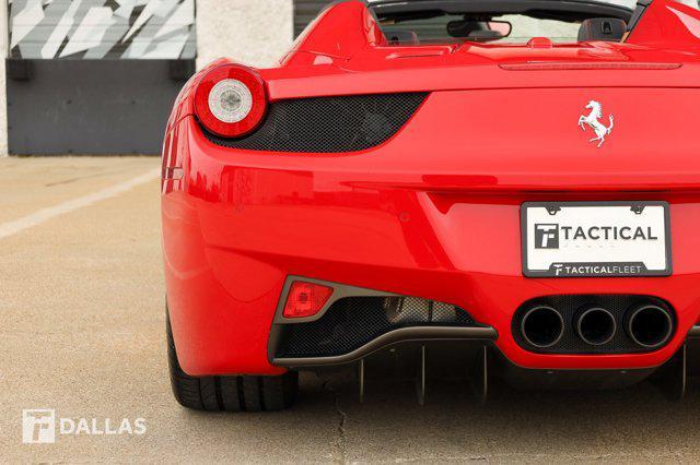 used 2014 Ferrari 458 Spider car, priced at $309,900