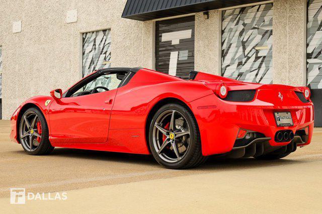 used 2014 Ferrari 458 Spider car, priced at $309,900