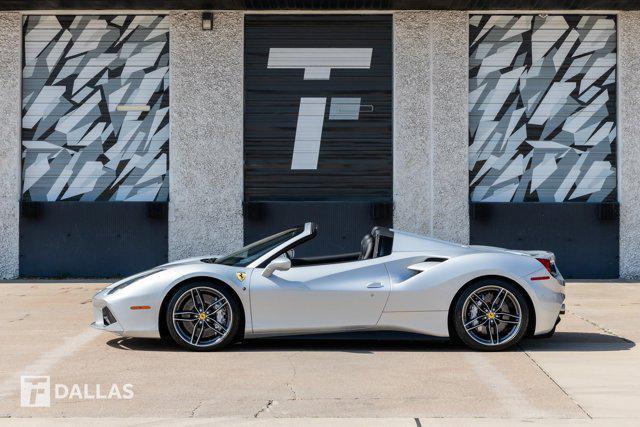 used 2018 Ferrari 488 Spider car, priced at $285,900