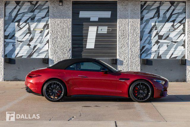used 2022 Mercedes-Benz AMG SL 55 car, priced at $97,900