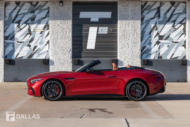 used 2022 Mercedes-Benz AMG SL 55 car, priced at $97,900