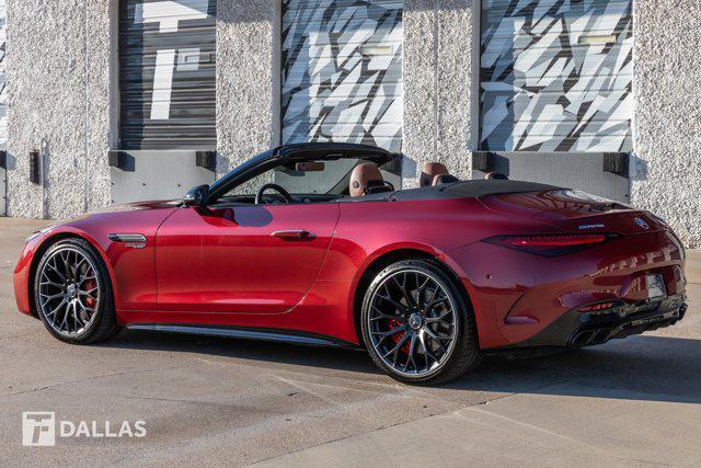 used 2022 Mercedes-Benz AMG SL 55 car, priced at $97,900