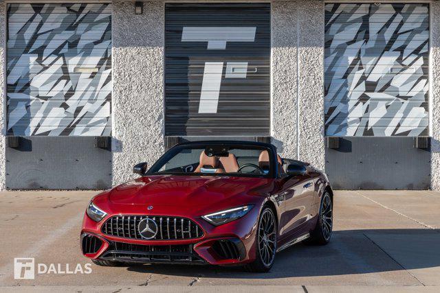 used 2022 Mercedes-Benz AMG SL 55 car, priced at $97,900