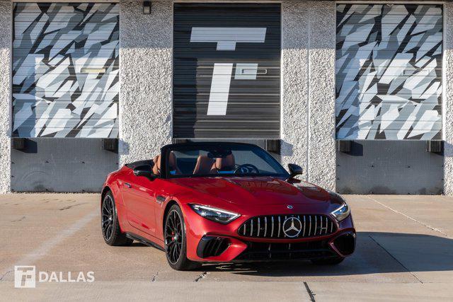 used 2022 Mercedes-Benz AMG SL 55 car, priced at $97,900