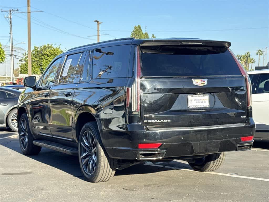 used 2023 Cadillac Escalade ESV car, priced at $67,555
