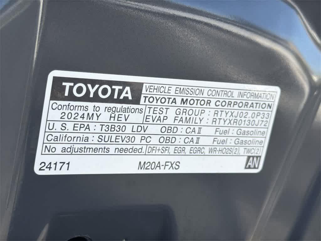 used 2024 Toyota Prius car, priced at $24,800