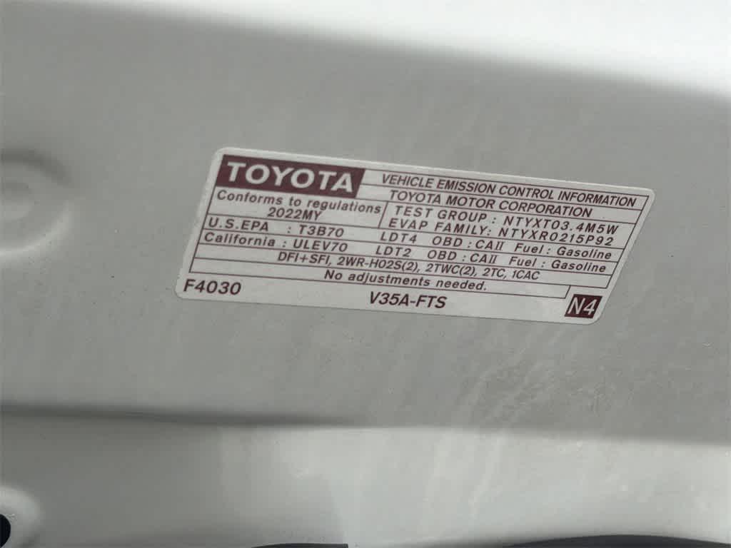 used 2022 Toyota Tundra car, priced at $36,457