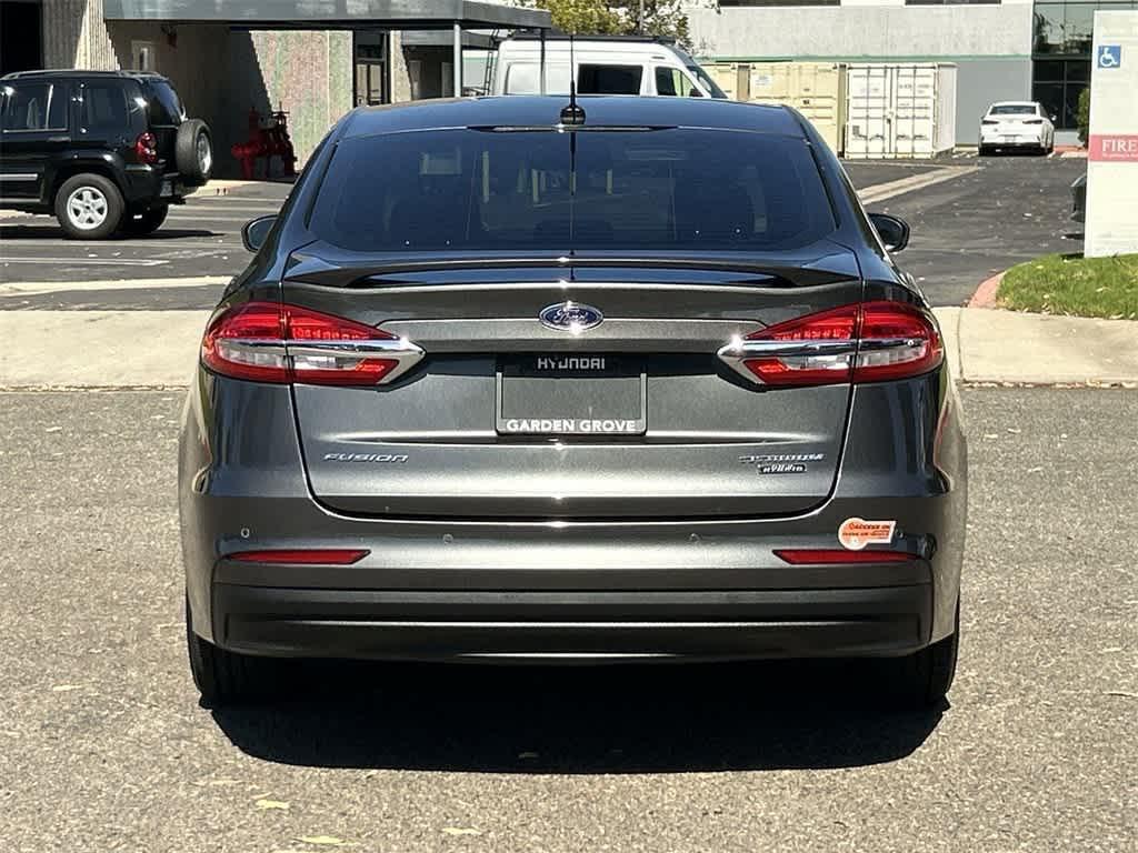used 2020 Ford Fusion car, priced at $18,500