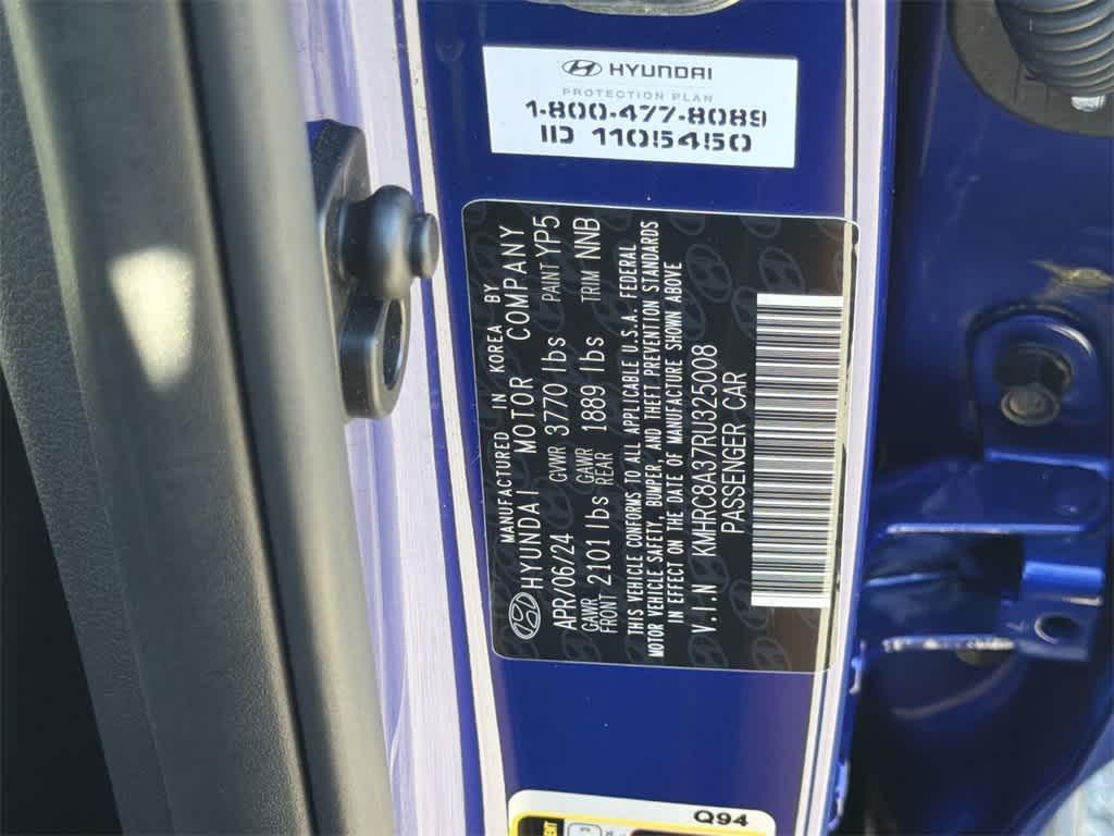 used 2024 Hyundai Venue car, priced at $19,000