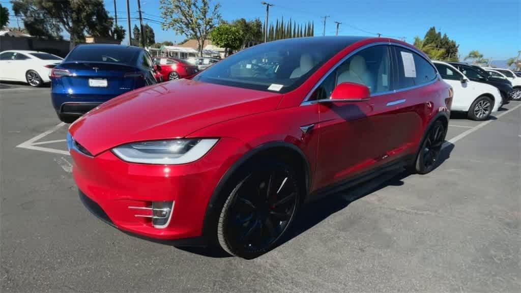 used 2021 Tesla Model X car, priced at $42,900