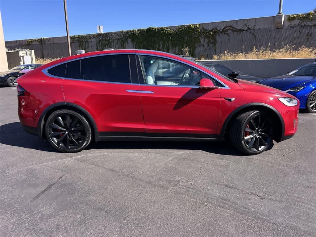 used 2021 Tesla Model X car, priced at $42,900