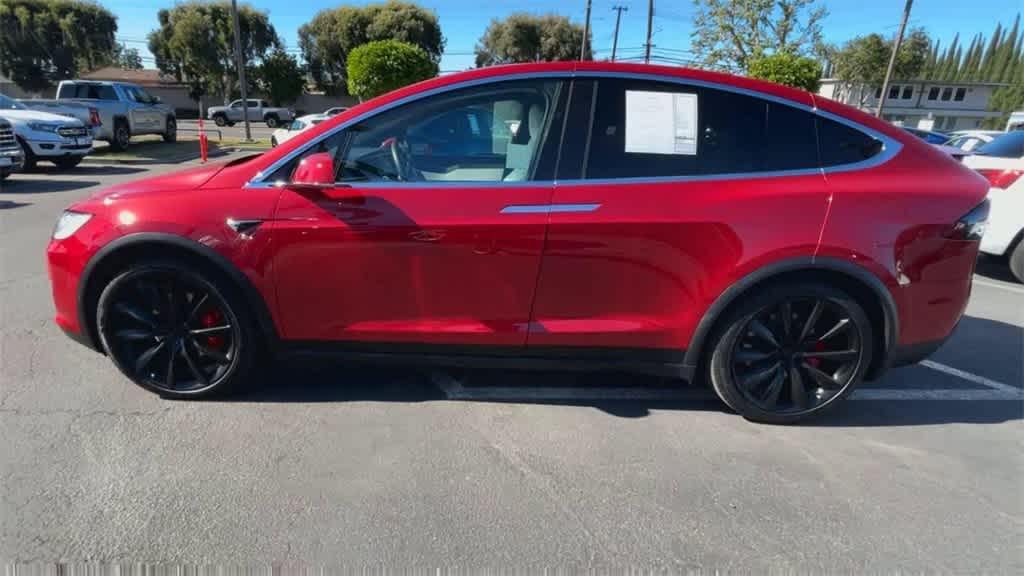 used 2021 Tesla Model X car, priced at $42,900