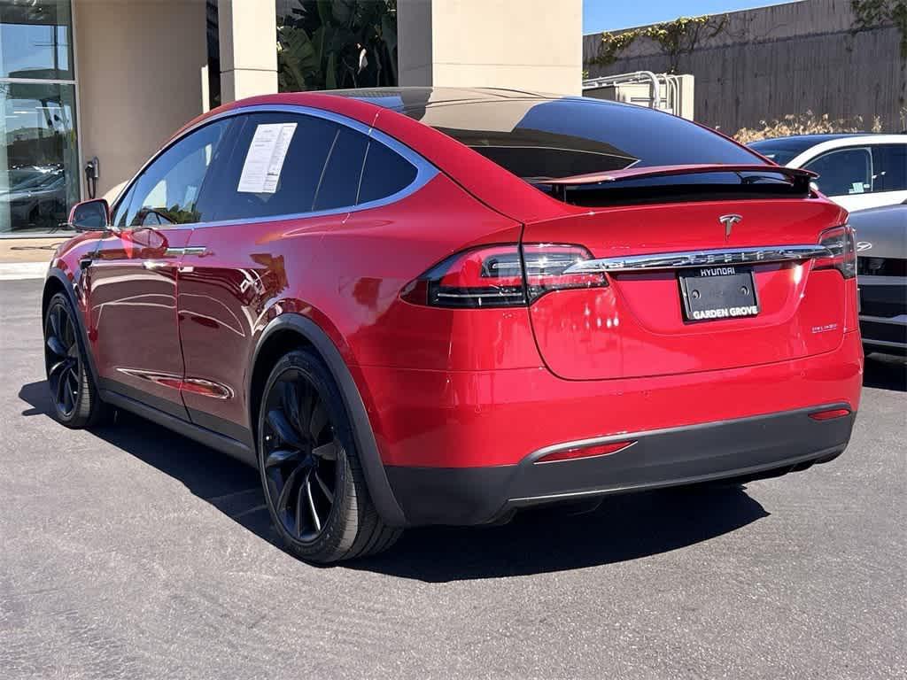 used 2021 Tesla Model X car, priced at $42,900