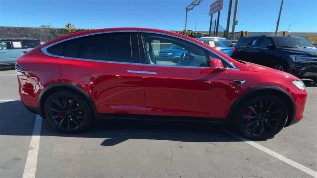 used 2021 Tesla Model X car, priced at $42,900