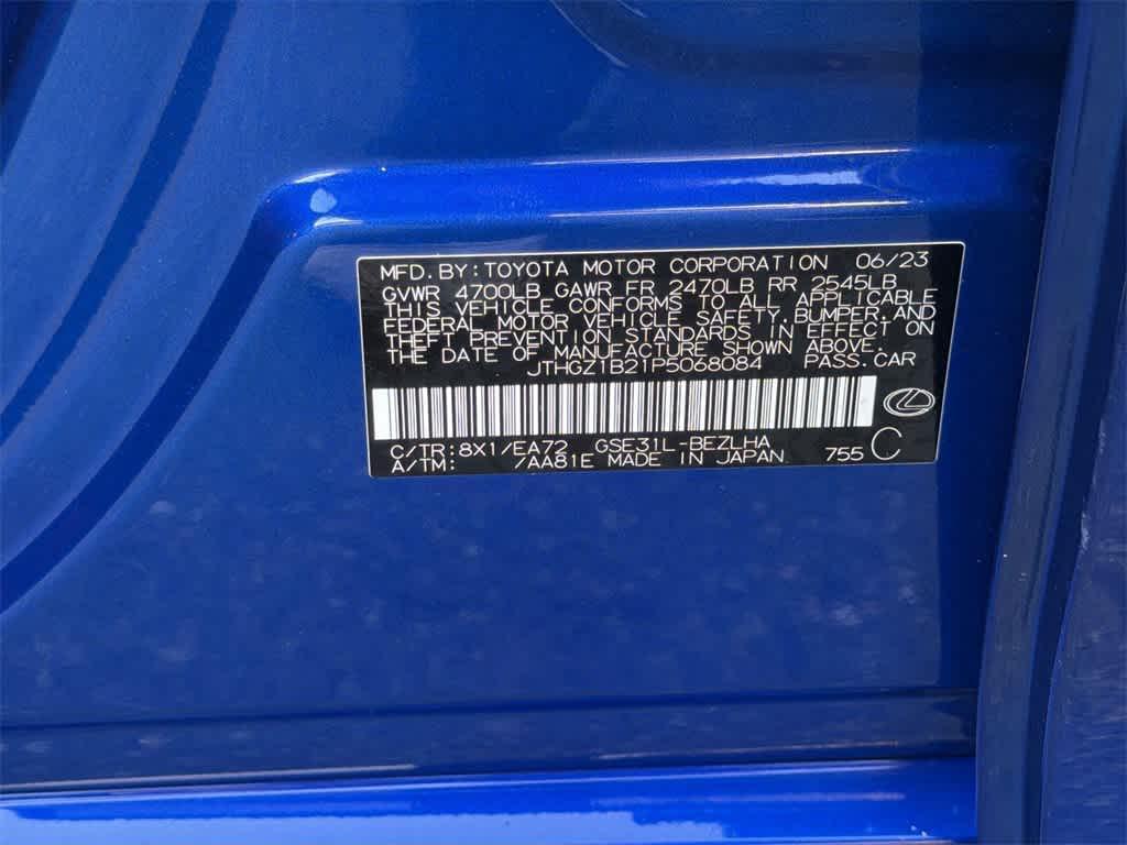 used 2023 Lexus IS 350 car, priced at $41,955