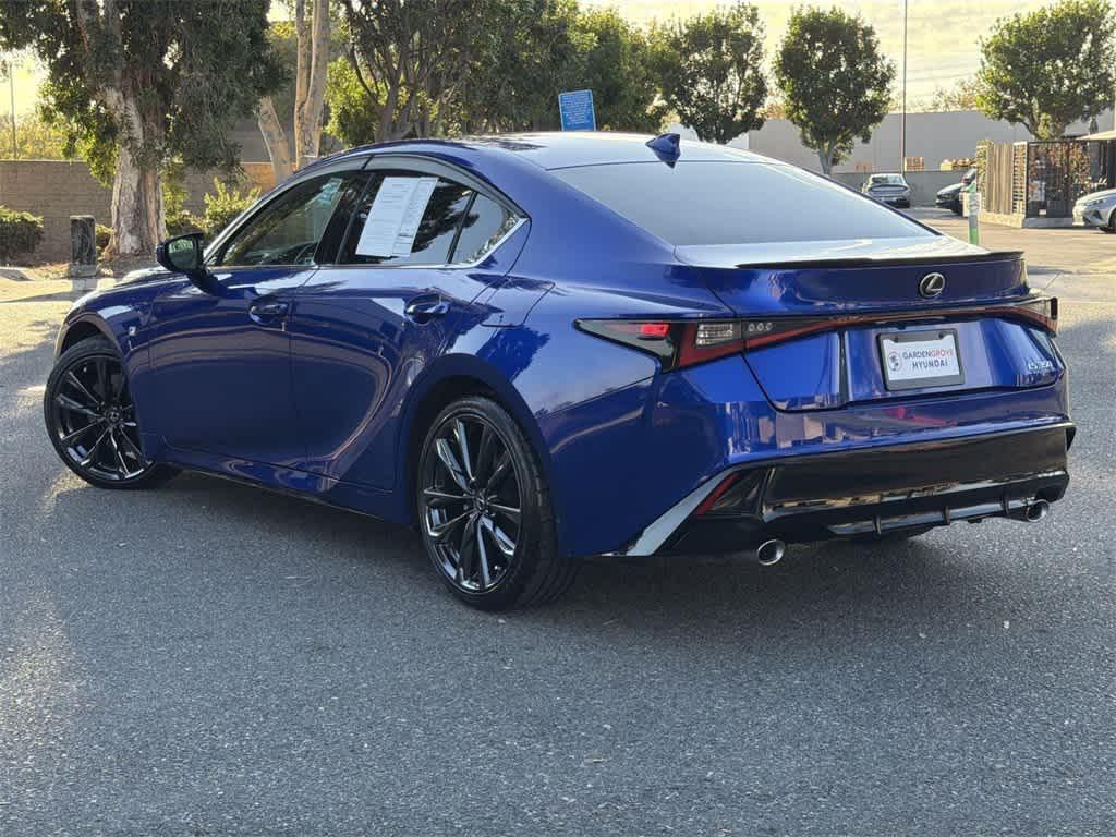 used 2023 Lexus IS 350 car, priced at $41,955