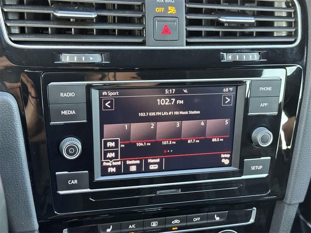 used 2019 Volkswagen Golf GTI car, priced at $20,300