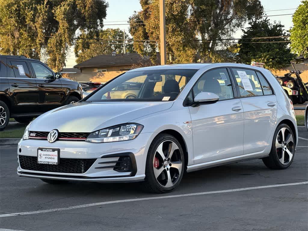 used 2019 Volkswagen Golf GTI car, priced at $20,300