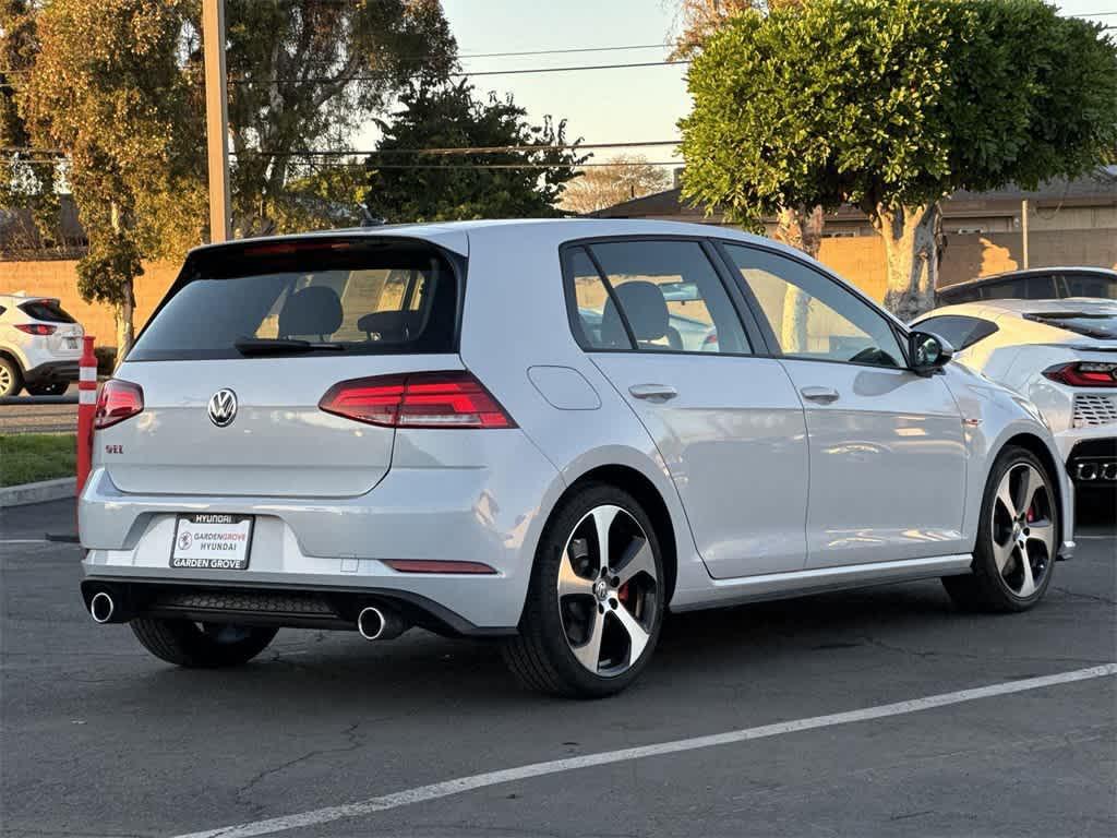 used 2019 Volkswagen Golf GTI car, priced at $20,300