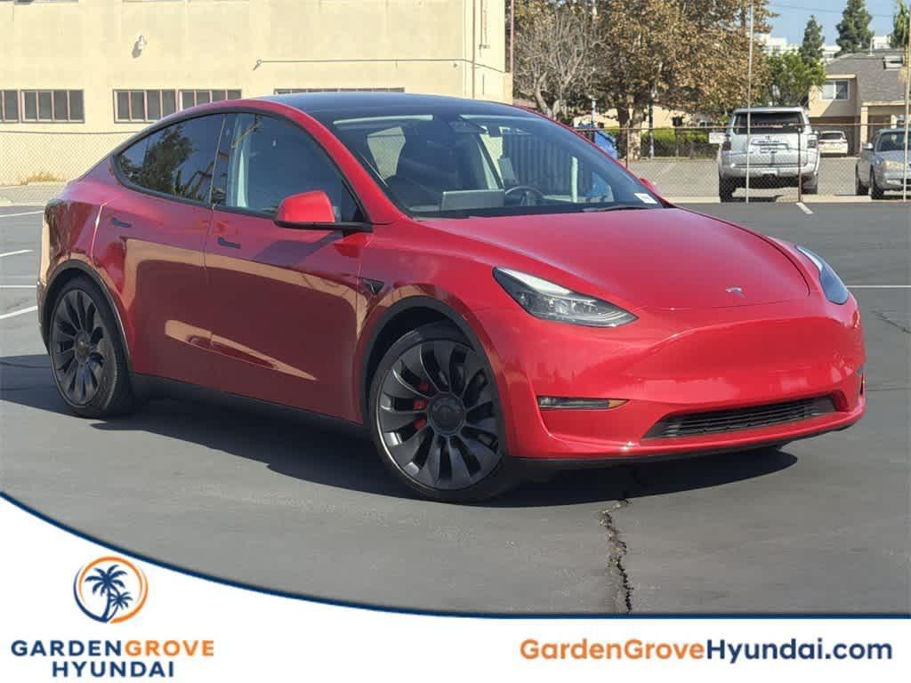 used 2023 Tesla Model Y car, priced at $27,650