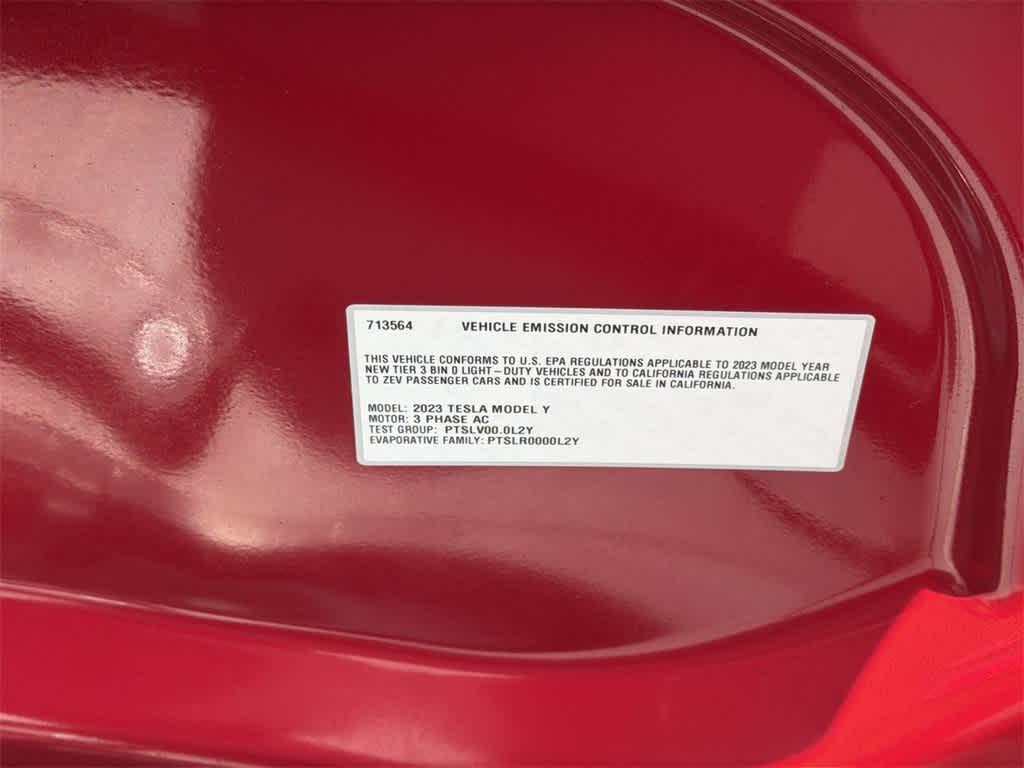 used 2023 Tesla Model Y car, priced at $27,650