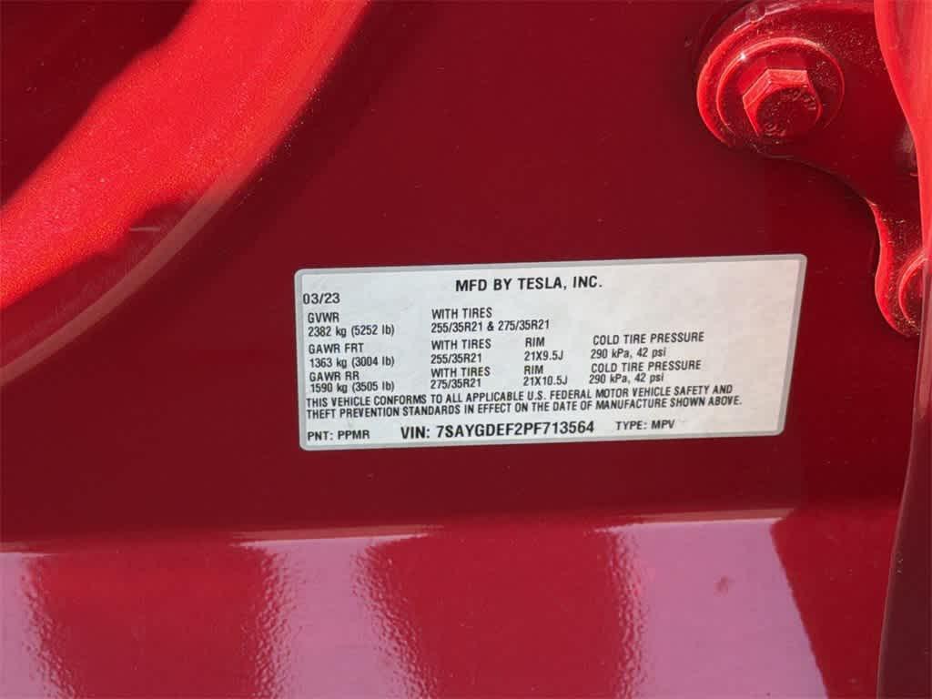 used 2023 Tesla Model Y car, priced at $27,650