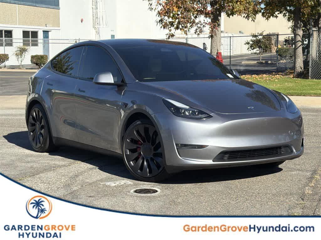 used 2025 Tesla Model Y car, priced at $38,822