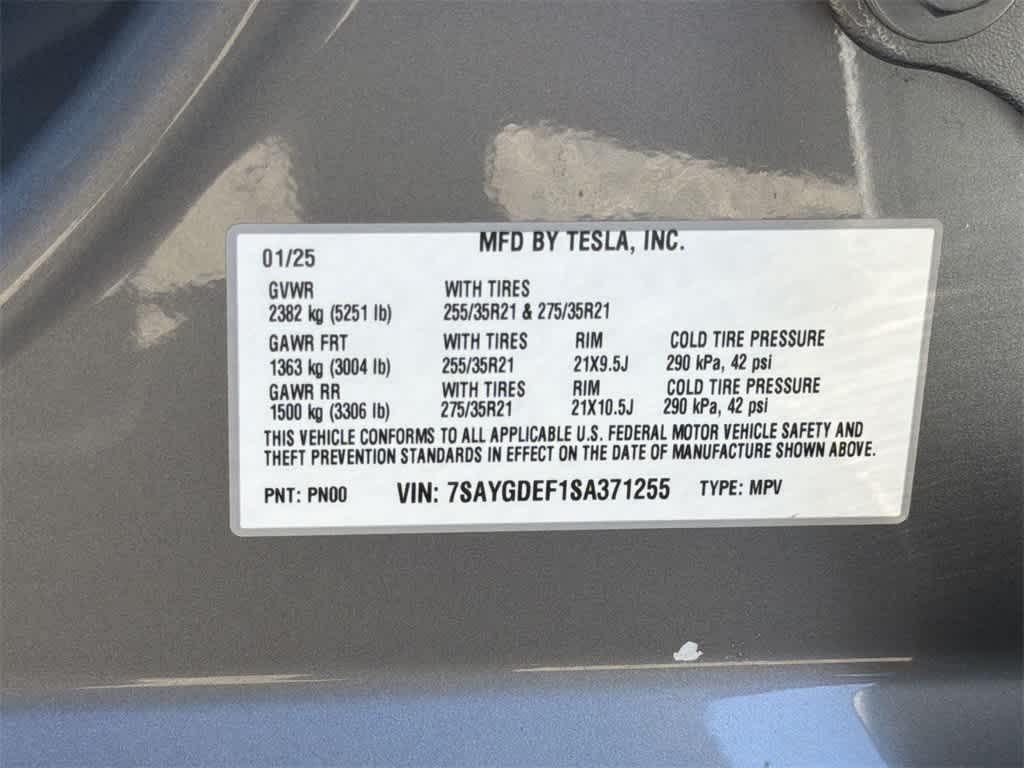 used 2025 Tesla Model Y car, priced at $38,822