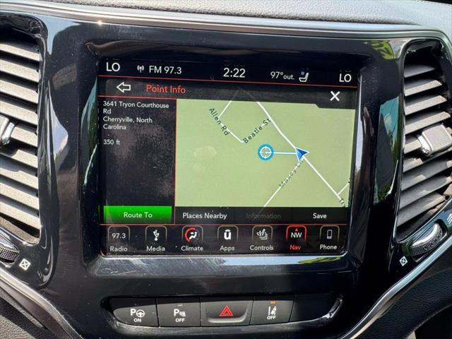 used 2019 Jeep Cherokee car, priced at $17,823